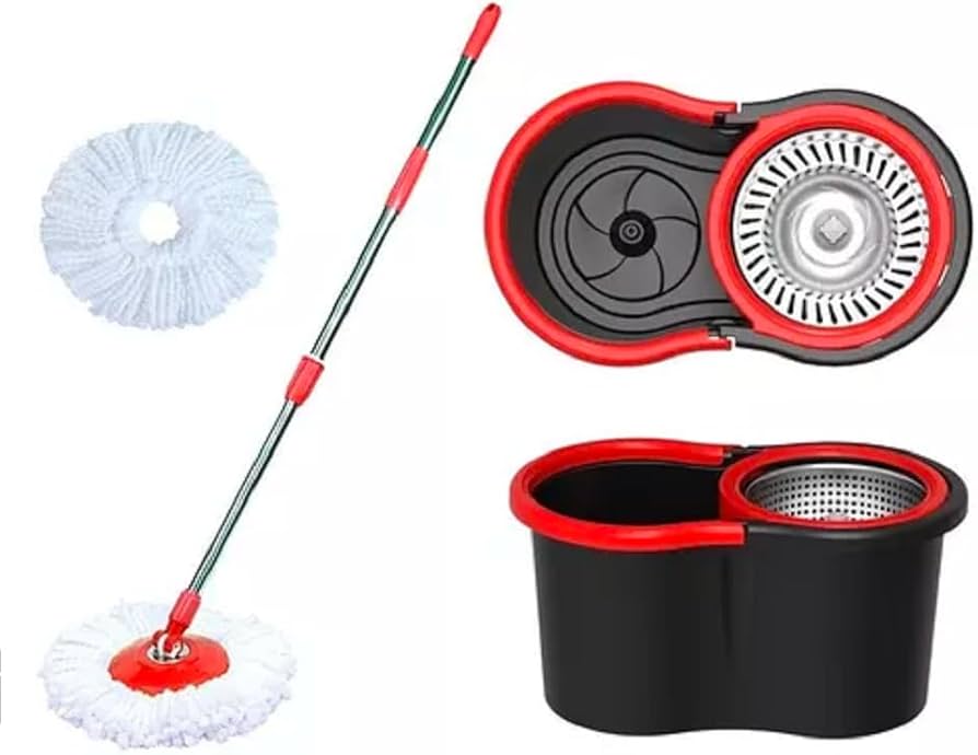 MOPA SPIN MOP 360° Cod. SPIN MOP360 100% MICROFIBRA   